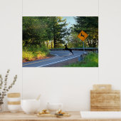 Hirsche aufpassen poster (Küche)