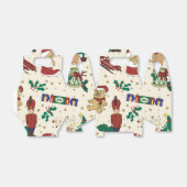 Hirsche, Bär, Katze und Nutcracker Geschenkschachtel (Ungefaltet)