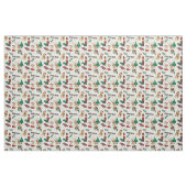 Hirsche, Bär, Katze und Nutcracker Stoff (Yard (91,4 cm))