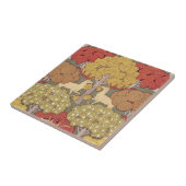 Hirsche, Bäume, Eichhörnchen, Vögel, Rowan Berries Fliese (Seite)