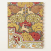 Hirsche, Bäume, Eichhörnchen, Vögel, Rowan Berries Planer (Rückseite)