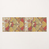 Hirsche, Bäume, Eichhörnchen, Vögel, Rowan Berries Yogamatte (Rückseite (Horizontal))