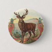 Hirsche Button (Vorderseite)
