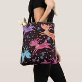 Hirsche Cartoon Vintag Tapestry Tasche (Von Nahem)