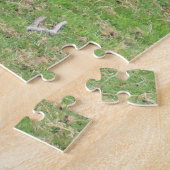 Hirsche, Damhirsche im Freien Puzzle (Seite)