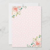 Hirsche Einladung Blumenwald Hirsche (Rückseite)