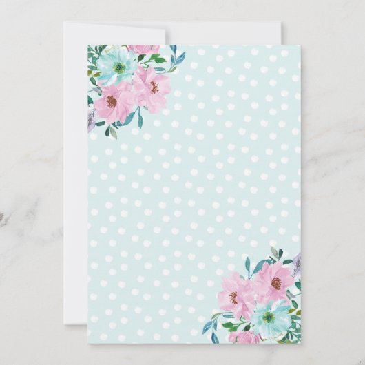 Hirsche Einladung zum Geburtstag (Rückseite)