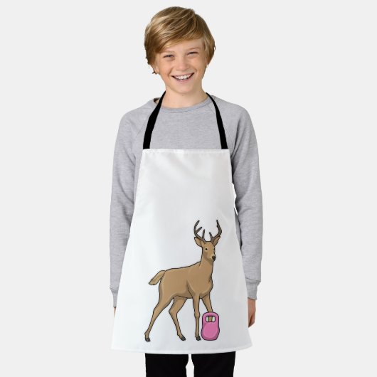 Hirsche Fitness Dumbbell Schürze (Getragen)