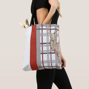 Hirsche frohe Weihnachten Frauen Tragetaschen Tasche