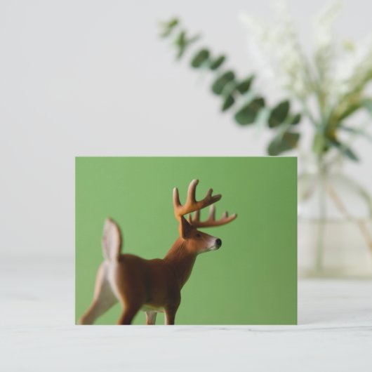 Hirsche Hintern Postkarte (Stehend Vorderseite)