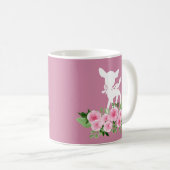 Hirsche, Hirsche, Wald, niedlich Kaffeetasse (VorderseiteRechts)