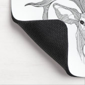 Hirsche, Hirschjagd, Maultier, Hirsche, Weißer Sch Mousepad (Ecke)