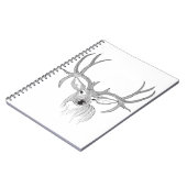 Hirsche, Hirschjagd, Maultier, Hirsche, Weißer Sch Notizblock (Linke Seite)