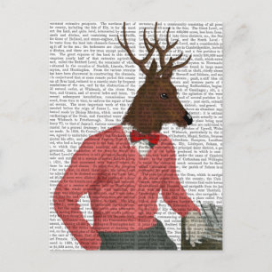 Hirsche im Bar Postkarte