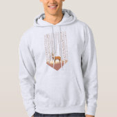 Hirsche im Birkenwald Hoodie (Vorderseite)