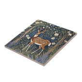 Hirsche im Bluebellwald William Morris Inspiriert Fliese (Seite)