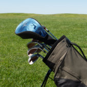 Hirsche im Dunkelwald von Blue Haze Initials Golf Headcover (In SItu)