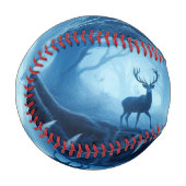 Hirsche im Dunklen Wald der blauen Haze Baseball (Vorderseite Links)