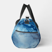 Hirsche im Dunklen Wald der blauen Haze Duffle Bag (Rechts)