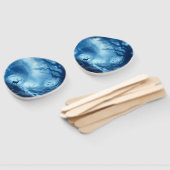 Hirsche im Dunklen Wald der blauen Haze Fächer (Non-assembled)