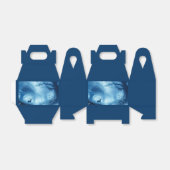 Hirsche im Dunklen Wald der blauen Haze Geschenkschachtel (Ungefaltet)