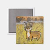 Hirsche im Fall Magnet (Vorderseite/Rückseite)