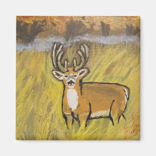 Hirsche im Fall Magnet