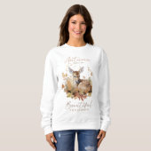 Hirsche im Herbst, Herbst Erntedank Geschenk, Fall Sweatshirt (Vorne ganz)