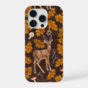 Hirsche im herbstlichen Wald 2 iPhone 15 Pro Hülle