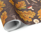 Hirsche im Herbstwald 2 Geschenkpapier (Rolleneckpunkt)