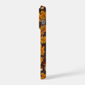 Hirsche im Herbstwald 2 iPhone Hülle (Linke Seite)