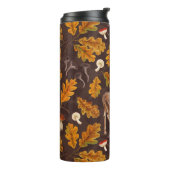 Hirsche im Herbstwald 2 Thermosbecher (Nach links gedreht)