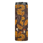 Hirsche im Herbstwald 2 Thermosbecher (Rückseite)