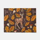 Hirsche im Herbstwald Fußmatte (Vorderseite)