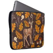 Hirsche im Herbstwald Laptopschutzhülle (Vorne Rechts)