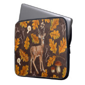 Hirsche im Herbstwald Laptopschutzhülle (Vorderseite Links)