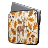 Hirsche im Herbstwald Laptopschutzhülle (Vorderseite Links)