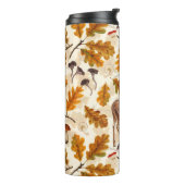 Hirsche im Herbstwald Thermosbecher (Nach links gedreht)