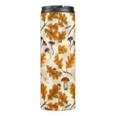 Hirsche im Herbstwald Thermosbecher (Rückseite)