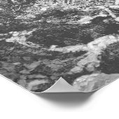 Hirsche im Hochgebirge Poster (Ecke)