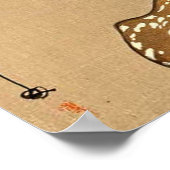 Hirsche im Kasuga Shrine Yoshida Hiroshi 1928 Poster (Ecke)