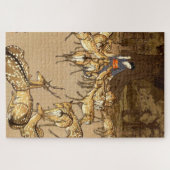 Hirsche im Kasuga Shrine Yoshida Hiroshi 1928 Puzzle (Horizontal)