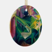 Hirsche im Klostergarten von Franz Marc Keramik Ornament (Rechts)