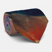 Hirsche im Klostergarten von Franz Marc Krawatte (Gerollt)