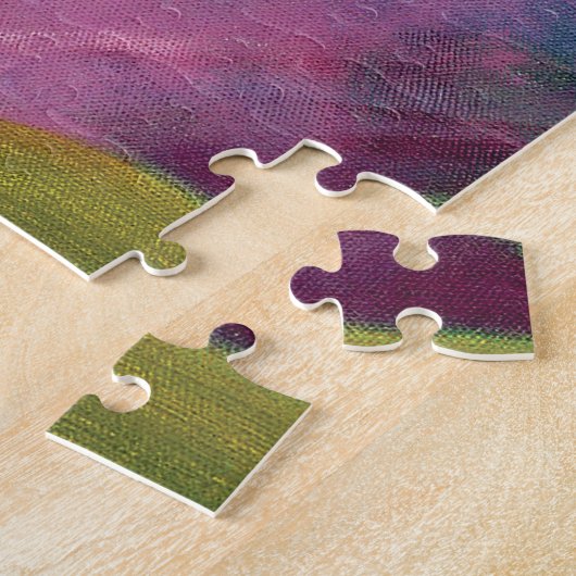 Hirsche im Klostergarten von Franz Marc Puzzle (Seite)