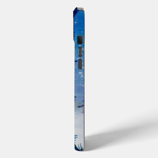 Hirsche im magischen Schneewald Case-Mate iPhone Hülle (Rückseite / Links)