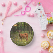 Hirsche im Magischen Wald Pappteller (Party)