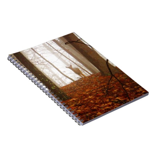 Hirsche im Mist Notizblock (Rechte Seite)