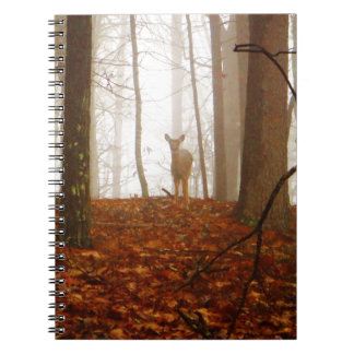 Hirsche im Mist Notizblock
