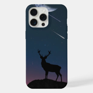 Hirsche im Mondlicht iPhone 15 Pro Max Hülle